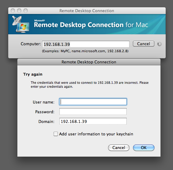 Microsoft Remote Desktop 0x4 Error Mac